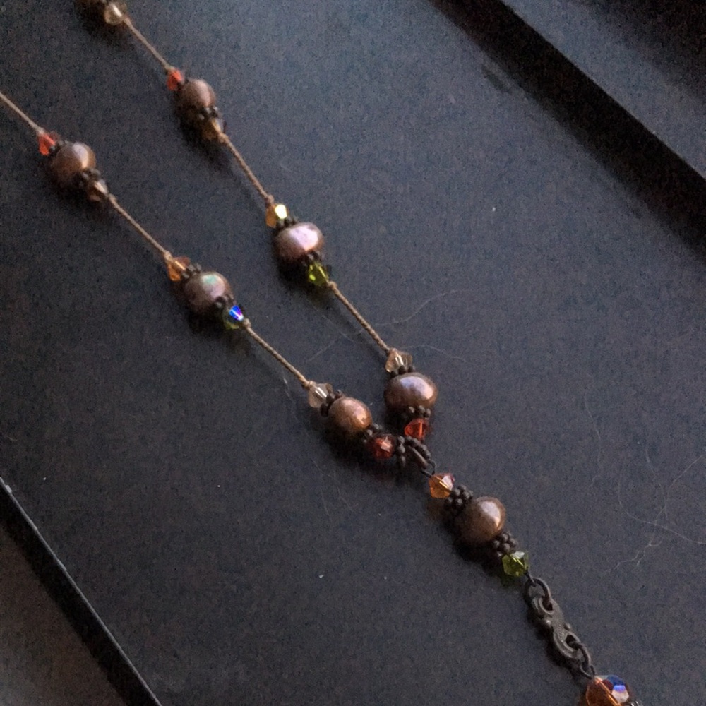 Sale! - One of a Kind - Multi-Stone ‘Y’ Necklace